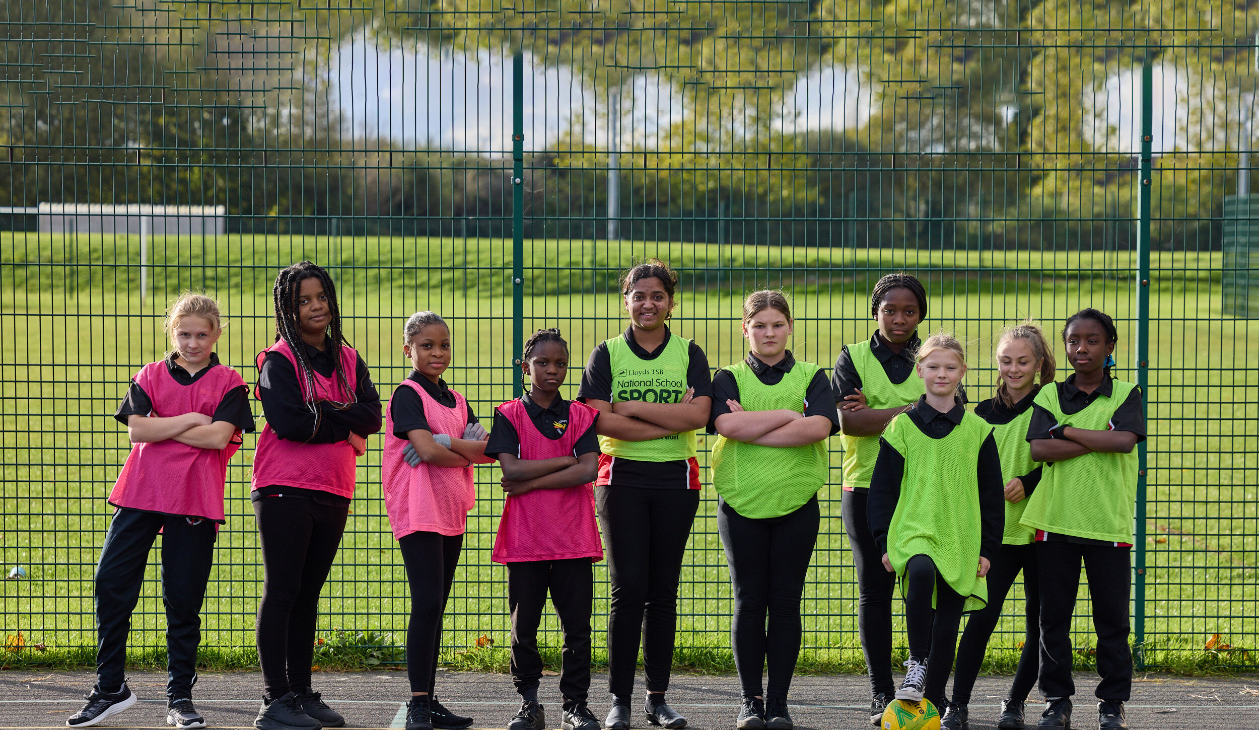 girls physical education class